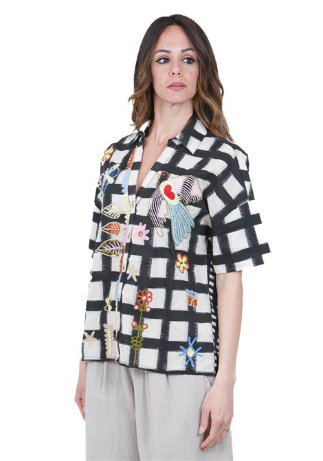  STELLA FOREST | Camicie | FLORA-E26CH026MULTICOLOR